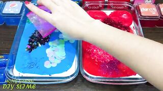 PEPSI vs COCACOLA! Mixing Random into GLOSSY Slime ! Satisfying Slime Video #1080