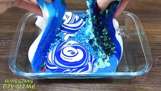 PEPSI vs COCACOLA! Mixing Random into GLOSSY Slime ! Satisfying Slime Video #1080