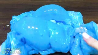 PINK vs BLUE! Mixing Random into GLOSSY Slime ! Satisfying Slime Video #1076