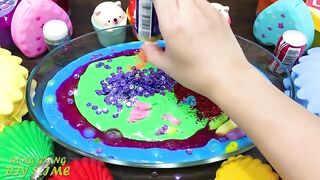 Mixing Random into STORE BOUGHT Slime ! Satisfying Slime Video #1074