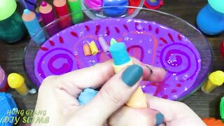 Making Slime With PEACH BOTTLE ! Mixing Makeup, Clay and More into Slime ! Satisfying Slime #1055