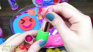 Making Slime With PEACH BOTTLE ! Mixing Makeup, Clay and More into Slime ! Satisfying Slime #1055