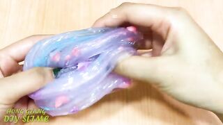 Slime Coloring with Makeup! Mixing Makeup into Clear Slime! Satisfying Slime Videos #1044