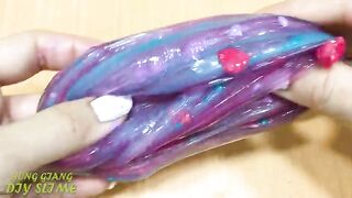 Slime Coloring with Makeup! Mixing Makeup into Clear Slime! Satisfying Slime Videos #1043