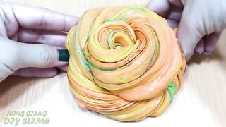 Halloween Slime ! Mixing Clay into Clear Slime ! Satisfying Slime Videos ASMR #1033