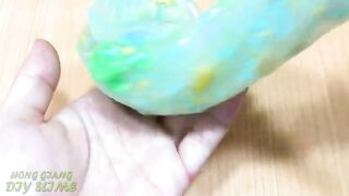 Slime Coloring with Makeup! Mixing Makeup and Glitter into Clear Slime! Satisfying Videos ASMR #1031