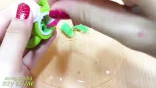 Slime Coloring with Makeup! Mixing Makeup into Clear Slime! Satisfying Slime Videos ASMR #1021