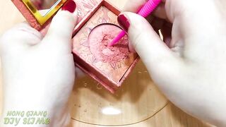 Slime Coloring with Makeup ! Mixing Makeup into Slime ! Satisfying Slime Video ASMR #965