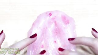 Slime Coloring with Makeup ! Mixing Makeup Lip Balm into Slime ! Satisfying Slime Video ASMR #957