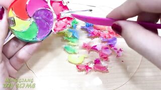 Slime Coloring with Makeup ! Mixing Makeup into Slime ! Satisfying Video #953