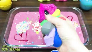 Making Slime with Funny Hello Kitty Balloons ! Mixing Makeup, Clay and More into Slime !! Satisfying