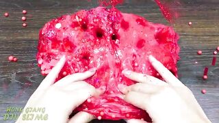 CHILI GOLD vs RED | Mixing Random Things into STORE BOUGHT Slime | Satisfying Slime, ASMR Slime #853