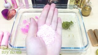PINK CAT vs GOLD OWL | Mixing Makeup Eyeshadow into Clear Slime | Slime Videos #762