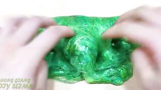 GREEN FROG vs BLUE ELEPHANT | Mixing Makeup Eyeshadow into Clear Slime! Satisfying Slime Videos #760