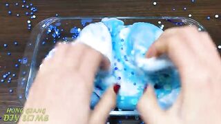 Purple vs Blue! Mixing Random Things into GLOSSY Slime | Slime Smoothie  Satisfying Slime Video #725