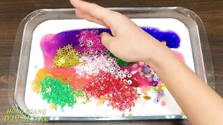 Mixing Random Things into GLOSSY Slime | Slime Smoothie | Satisfying Slime Video #713