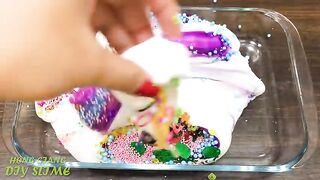 Mixing Random Things into GLOSSY Slime | Slime Smoothie | Satisfying Slime Video #702
