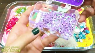 Mixing Random Things into GLOSSY Slime | Slime Smoothie ! Satisfying Slime Video #689