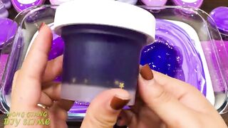 Series PURPLE Slime | Mixing Random Things into GLOSSY Slime | Satisfying Slime Video #688