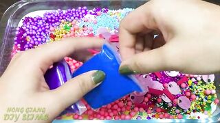 Mixing Random Things into GLOSSY Slime ! Slime Smoothie | Satisfying Slime Videos #681