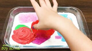 Mixing Random Things into GLOSSY Slime | Slime Smoothie | Satisfying Slime Videos #670