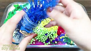 Mixing Random Things into GLOSSY Slime | Slime Smoothie | Satisfying Slime Videos #669