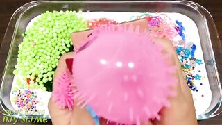 Mixing Random Things into GLOSSY Slime | Slime Smoothie | Satisfying Slime Videos #662