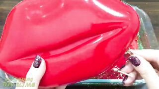 Series RED Slime ! Mixing Random Things into CLEAR Slime | Satisfying Slime Videos #657