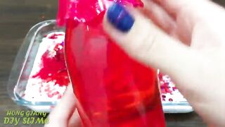 Series RED COCA COLA Slime | Mixing Random Things into GLOSSY Slime | Satisfying Slime Videos #645