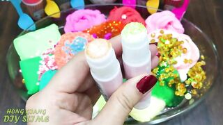 Mixing Makeup, Clay and More into CLEAR Slime !! SlimeSmoothie | Satisfying Slime Videos #595