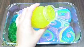 Mixing Random Things into Slime! Relaxing with Piping Bags Slimesmoothie Satisfying Slime Video #569