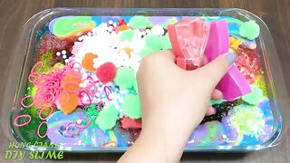 Mixing Random Things into Slime! Relaxing with Piping Bags Slimesmoothie Satisfying Slime Video #569