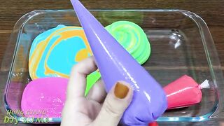 Mixing Random Things into Slime! Relaxing with Piping Bags Slimesmoothie Satisfying Slime Video #557
