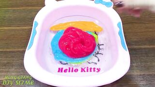 Hello Kitty Slime ! Mixing Mixing Random Things into Slime | Satisfying Slime Videos #555