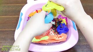 Hello Kitty Slime ! Mixing Mixing Random Things into Slime | Satisfying Slime Videos #555