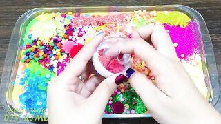 Mixing Random Things into Slime! Relaxing with Piping Bags Slimesmoothie Satisfying Slime Video #554