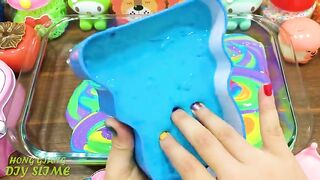 Mixing Random Things into Slime! Relaxing with Piping Bags Slimesmoothie Satisfying Slime Video #550