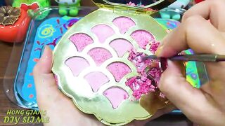 Mixing Random Things into Slime! Relaxing with Piping Bags Slimesmoothie Satisfying Slime Video #550