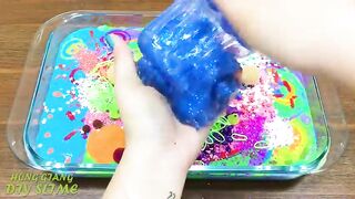 Mixing Random Things into Slime! Relaxing with Piping Bags Slimesmoothie Satisfying Slime Video #550