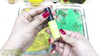 Pineapple vs Avocado ! Slime | Mixing Makeup Eyeshadow into Clear Slime ! Satisfying Videos #549