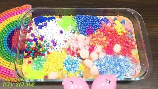 Mixing Random Things into Slime! Relaxing with Piping Bags Slimesmoothie Satisfying Slime Video #542