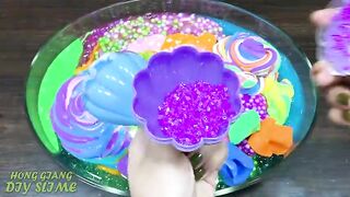 Mixing Random Things into Store Bought Slime !! Slimesmoothie Relaxing Satisfying Slime Videos #536