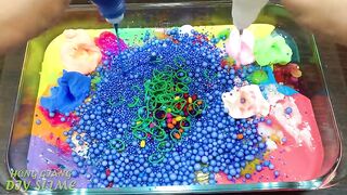 Mixing Random Things into Slime! Relaxing with Piping Bags Slimesmoothie Satisfying Slime Video #534