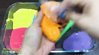 Mixing Random Things into Slime! Relaxing with Piping Bags Slimesmoothie Satisfying Slime Video #532