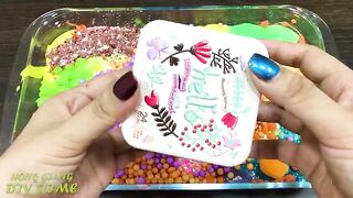 Mixing Random Things into Slime! Relaxing with Piping Bags Slimesmoothie Satisfying Slime Video #532