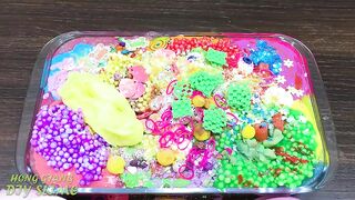 Mixing Random Things into Slime! Relaxing with Piping Bags Slimesmoothie Satisfying Slime Video #527