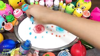 Mixing Random Things into FLUFFY Slime !!! Relaxing with Stress Balls Satisfying Slime Videos #525