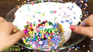 Mixing Random Things into GLOSSY Slime !!! Slime Smoothie Satisfying Slime Video Special Series #523