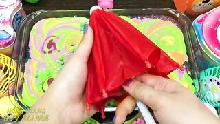 Mixing Random Things into Slime!! Relaxing with Piping Bags Slimesmoothie Satisfying Slime Video #37