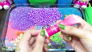 Mixing Random Things into Slime !! Slimesmoothie Relaxing Satisfying Slime Videos Special Series #33